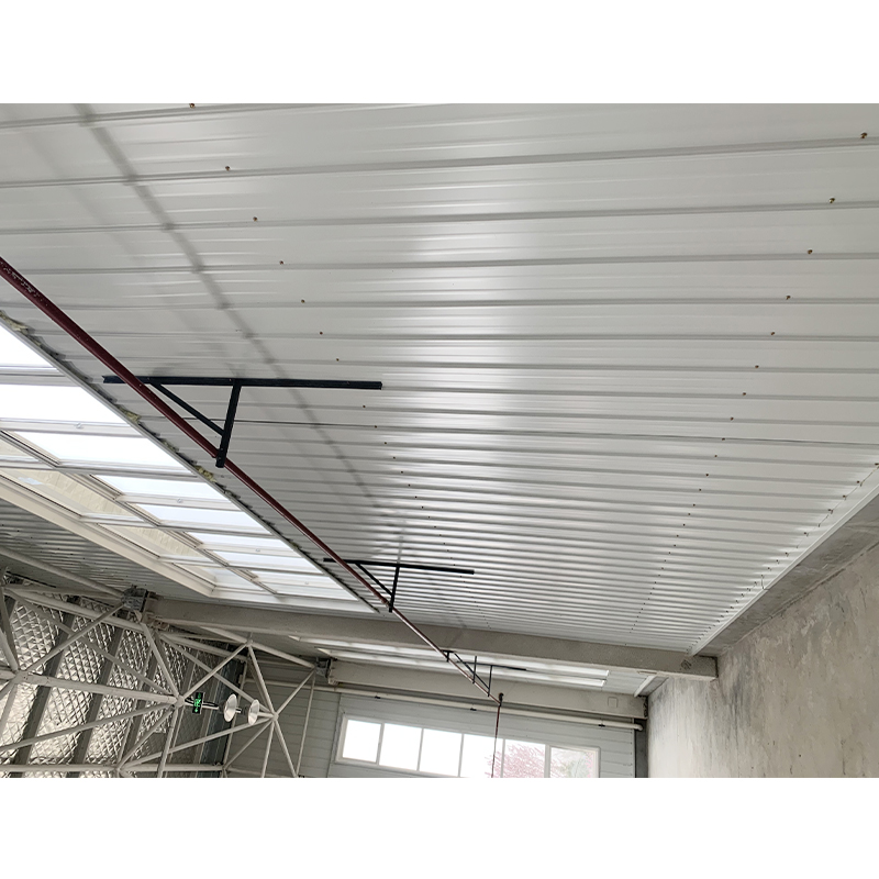 Roofing System: Roof Outer Sheet (with insulation), Waterproof Layer, Inner, Skylight.Wall System: Metal Sandwich Panel, Wall Outer Sheet, Insulation Material.Waterproofing System: Gutter, Downspout