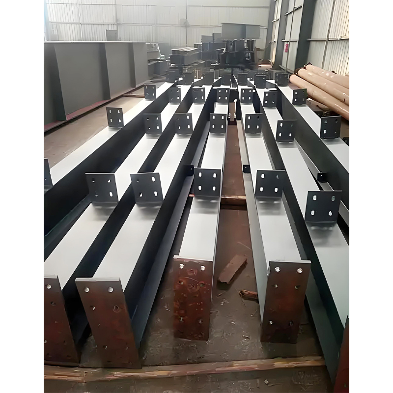 Main Steel Structure: Steel Columns, Steel Beams, Purlins, Wall Beams Secondary Steel Structure: Tie Rods, Braces, Struts, Corner Braces, Horizontal Braces, Column Supports